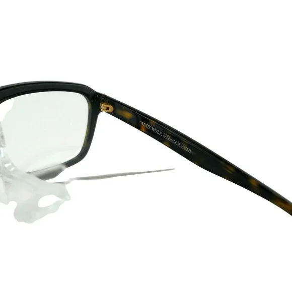 ANDY WOLF 4608 C:02 (DARK TORTOISE) 50-21-145 Eyeglass Frames